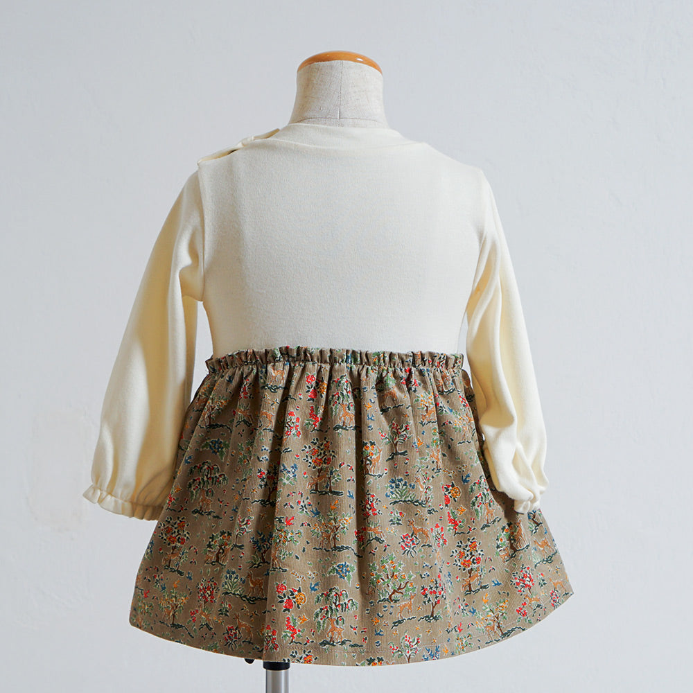 リバティBambiボディオール ベージュ 70・80cm