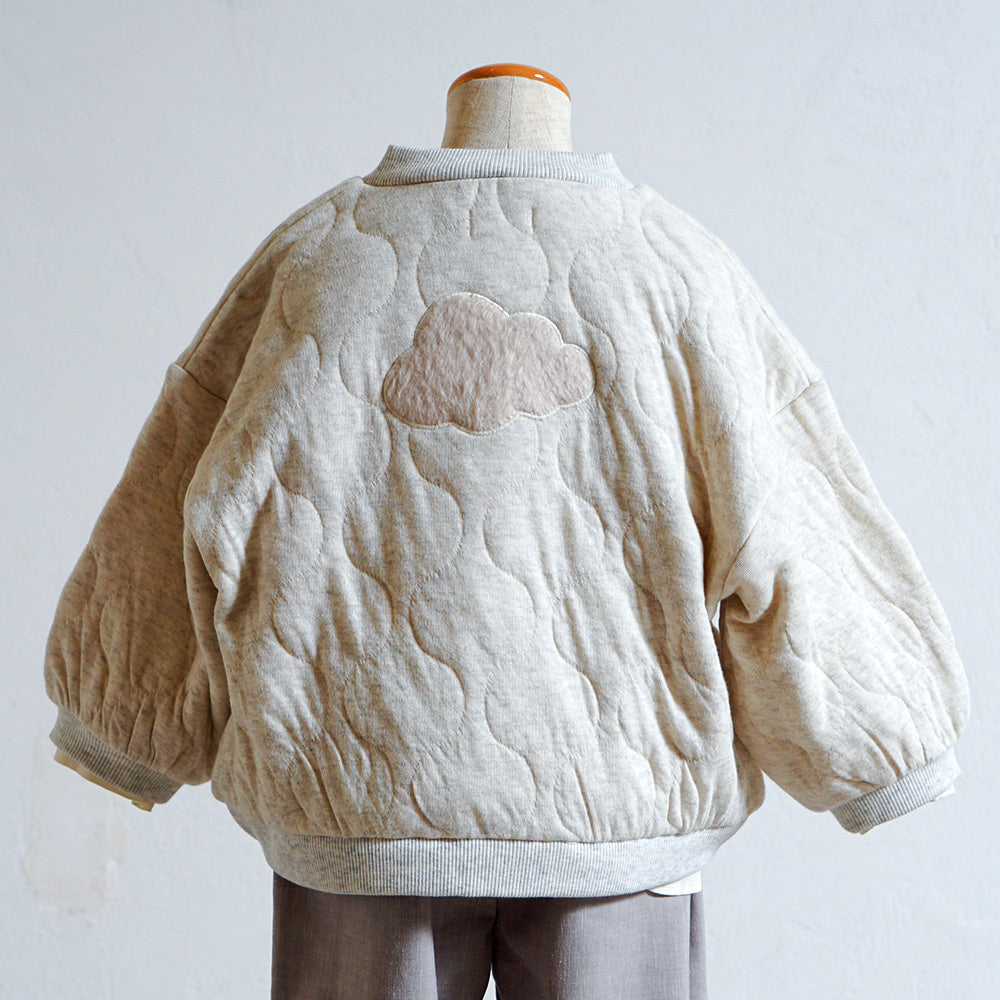 cloudジップブルゾン オートミール 80・90・100・110cm