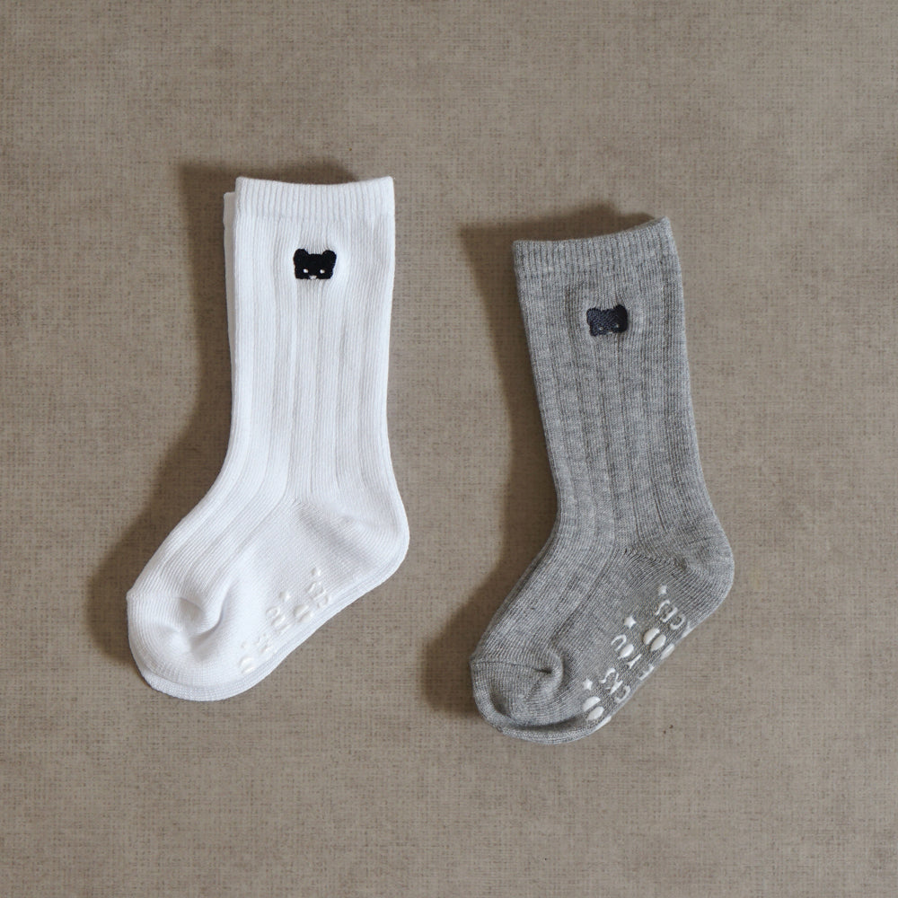 ベアマスクソックス グレー 9-11・11-13・13-15cm / 靴下