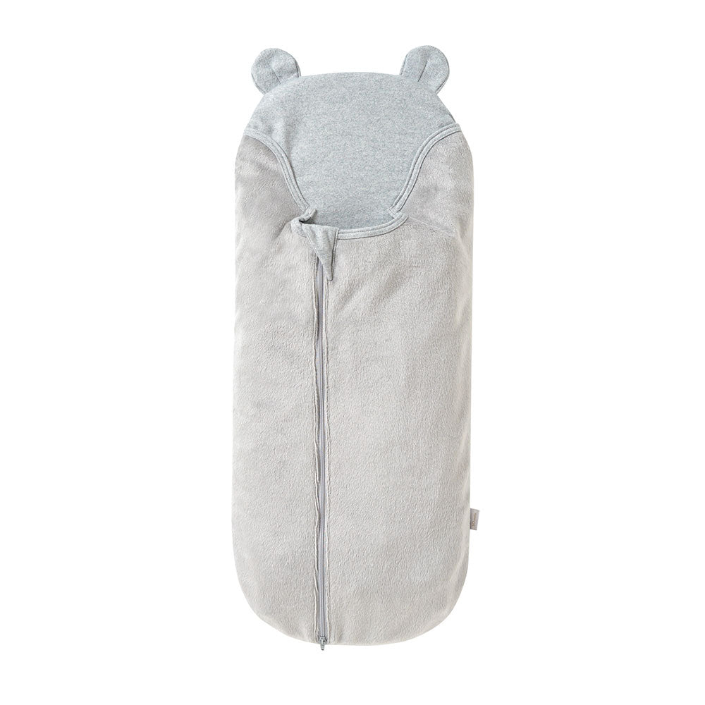 【12/15頃再入荷予定】たまごマットおくるみ sleep 起毛ベロア グレー