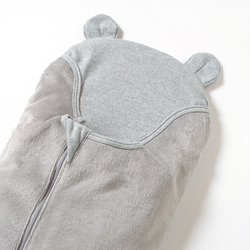 【12/15頃再入荷予定】たまごマットおくるみ sleep 起毛ベロア グレー