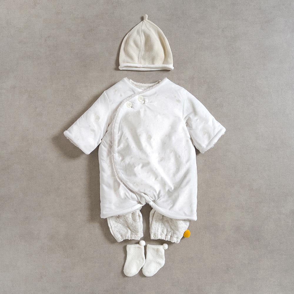 もこもこオール ホワイト 50-70cm