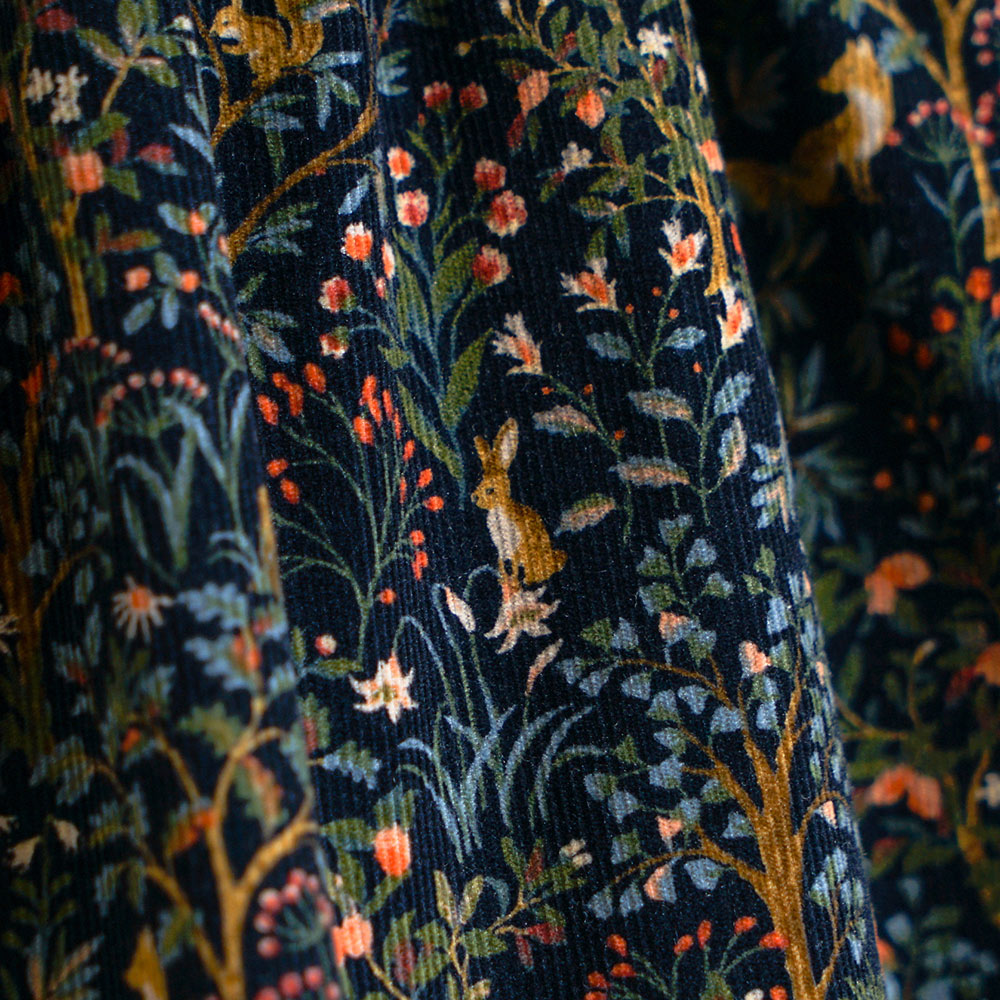 forestコーデュロイボディオール ネイビー 70・80cm