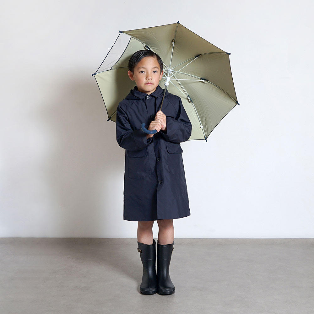 お受験トレンチ2wayコート ネイビー 105-115・115-125・125-135cm