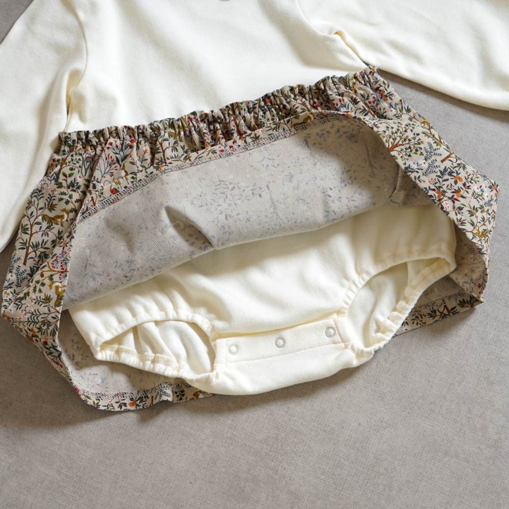 forestコーデュロイボディオール ベージュ 70・80cm