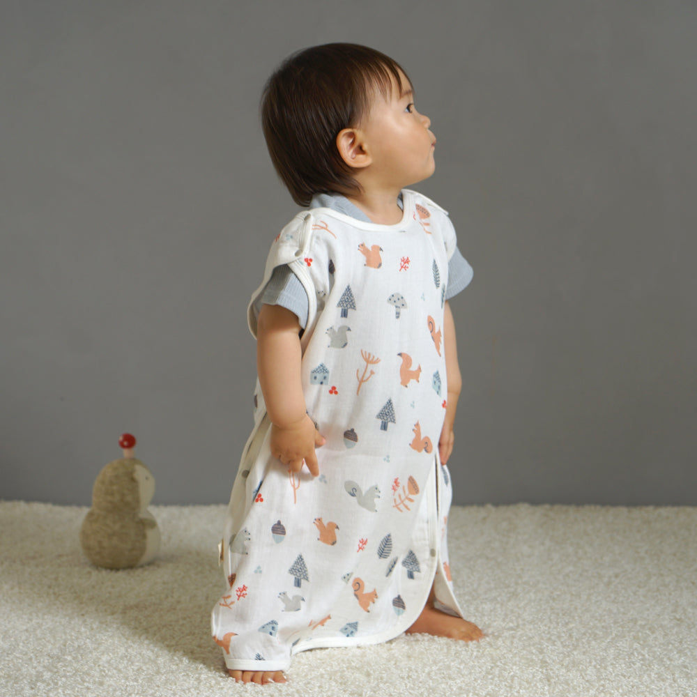 bambooスリーパー リス ベビーサイズ
