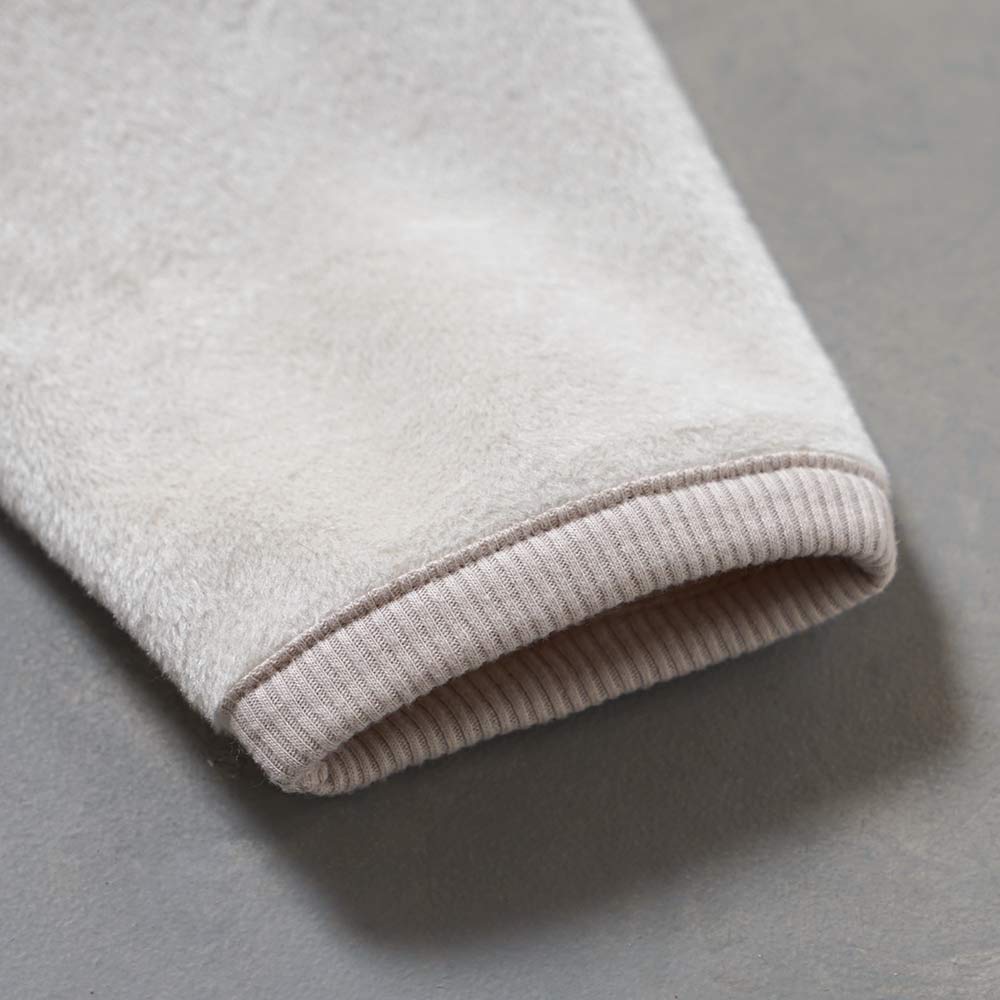 シャギーウォームブルゾン ベージュ 80-90・ 90-100・100-110cm