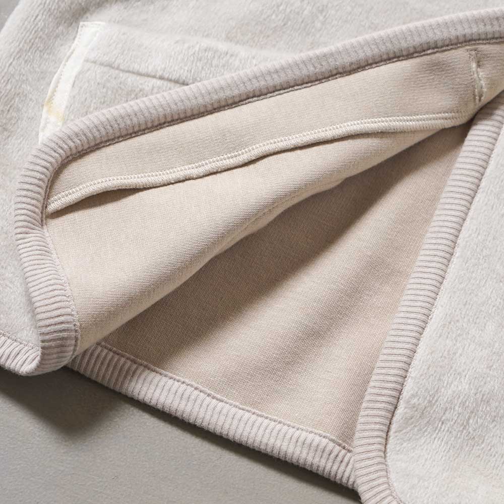 シャギーウォームブルゾン ベージュ 80-90・ 90-100・100-110cm