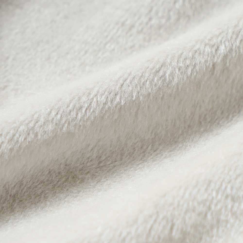 シャギーウォームブルゾン ベージュ 80-90・ 90-100・100-110cm