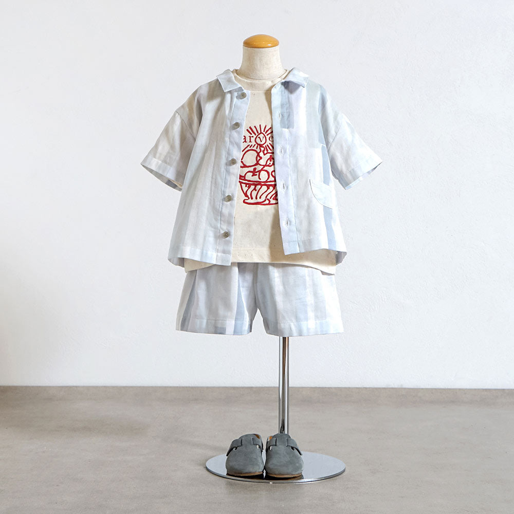 HarvestプリントTシャツ キナリ 80・90・100cm