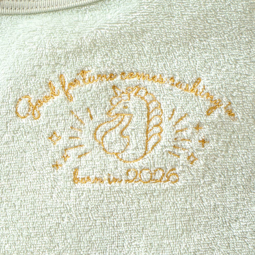 【予約】たまごマットおくるみ sleep カバー単品 ミント うま年 /2026限定