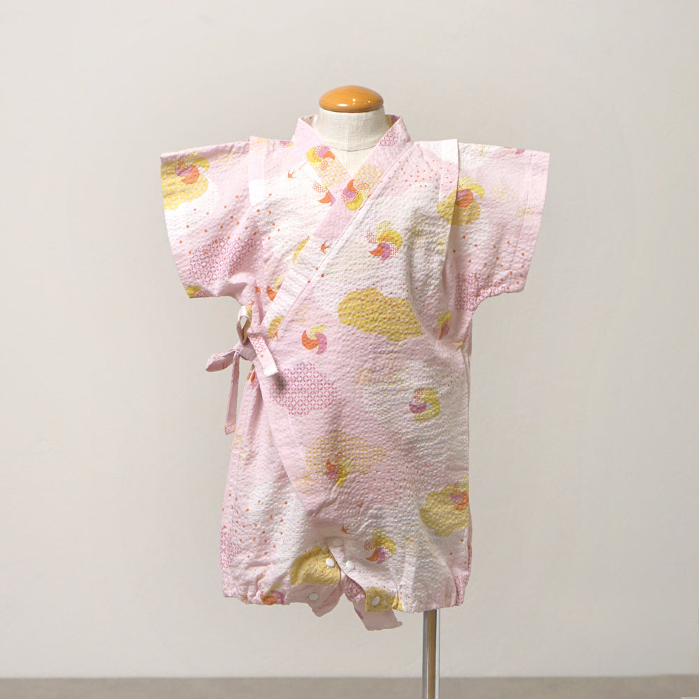 甚平オール ピンク／nadeshiko_撫子 70-80cm – 10mois 公式
