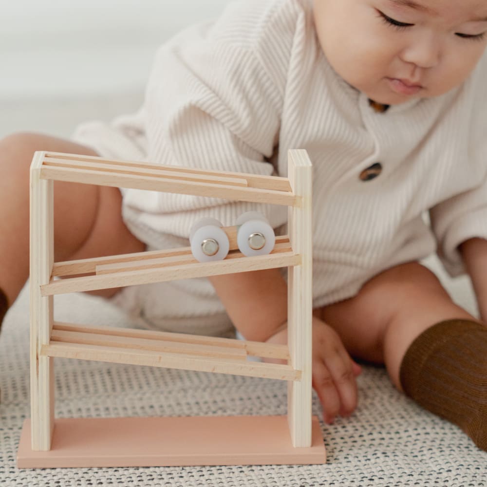 DOU BOOK( Car slide)スロープトイ / おもちゃ 木製玩具