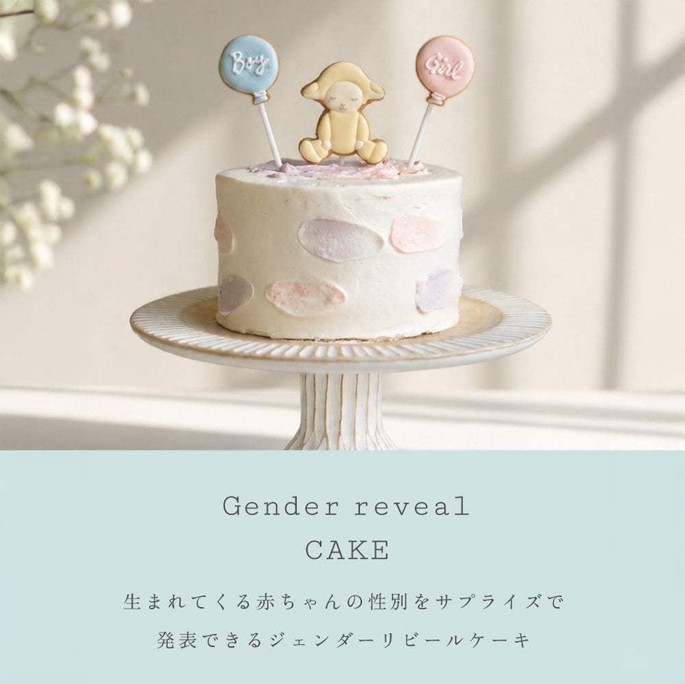ジェンダーリビールケーキ ◎　/ Atelier 10mois