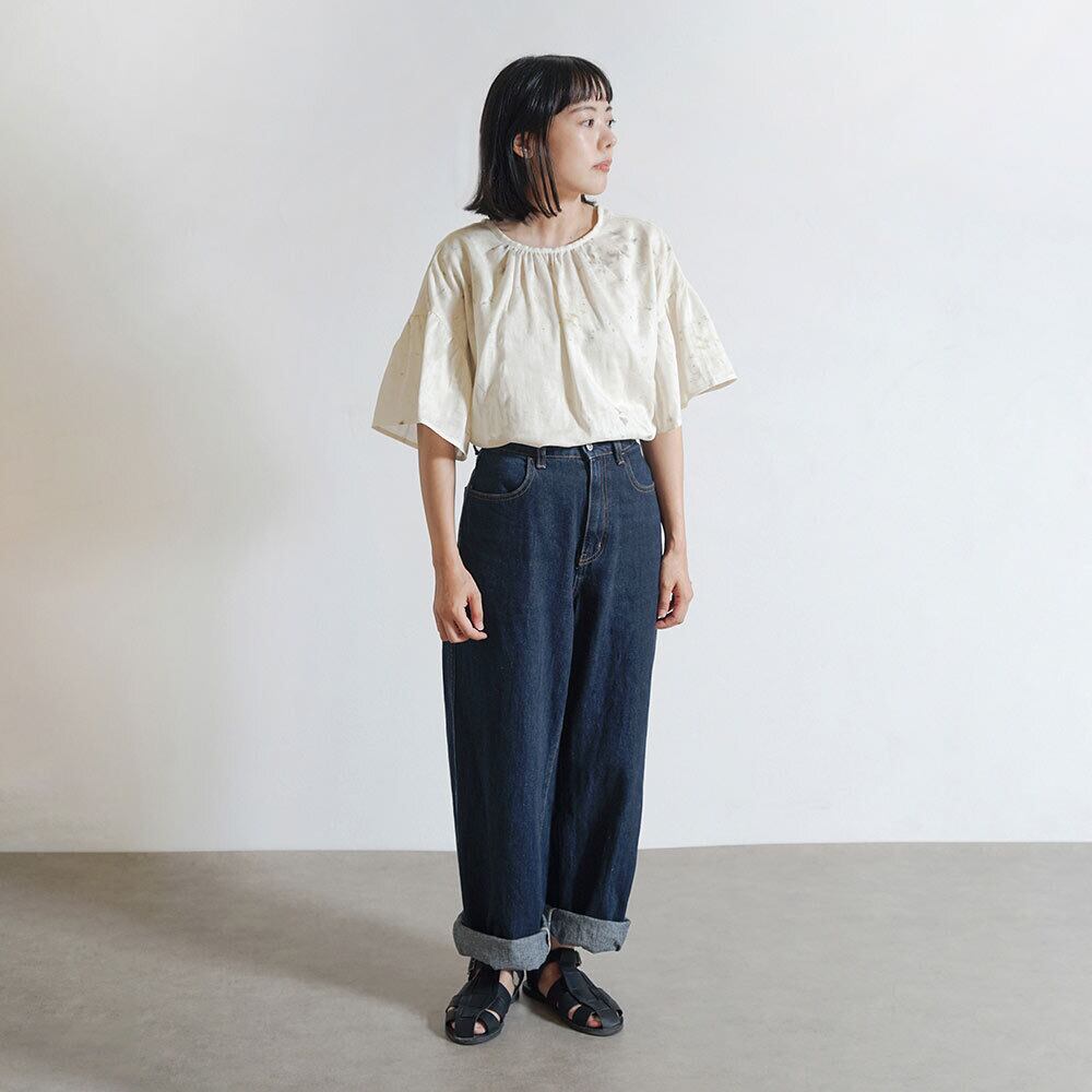 フレアスリーブチュニック ベージュ F / 大人服