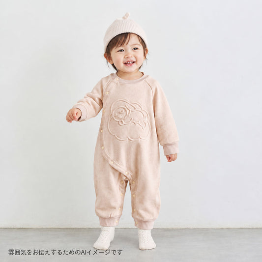 モワロンパース ペールピンク 70・80cm