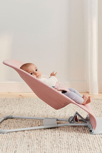 バウンサーBliss 3Dジャージー ライトピンク/ ベビービョルン