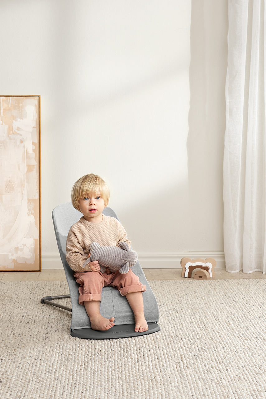 バウンサーBliss ウーブン ライトグレーメランジ / ベビービョルン