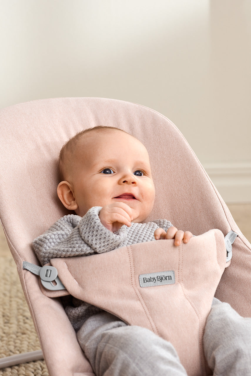 バウンサーBliss ウーブン ライトピンクメランジ / ベビービョルン