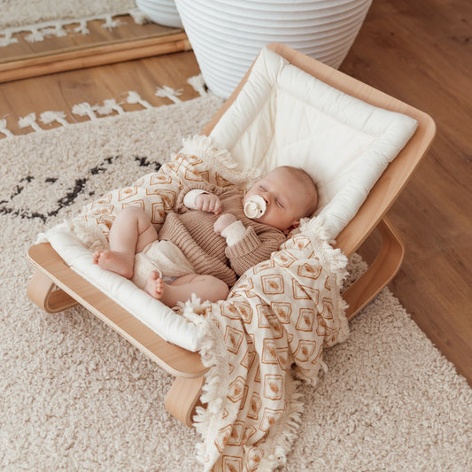 レボ ベビーロッカー Organic White