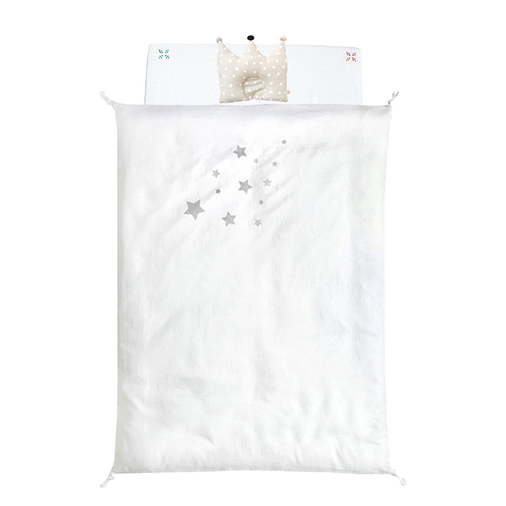 2026FS ベビー布団セット(通常サイズ) 星×王冠 アウトレット