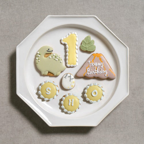 バースデーアイシングクッキーセット　恐竜◎　/ 名入れ