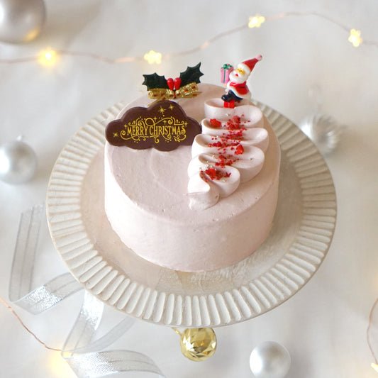 ソイホイップ  ラズベリー クリスマスケーキ4号◎冷凍便