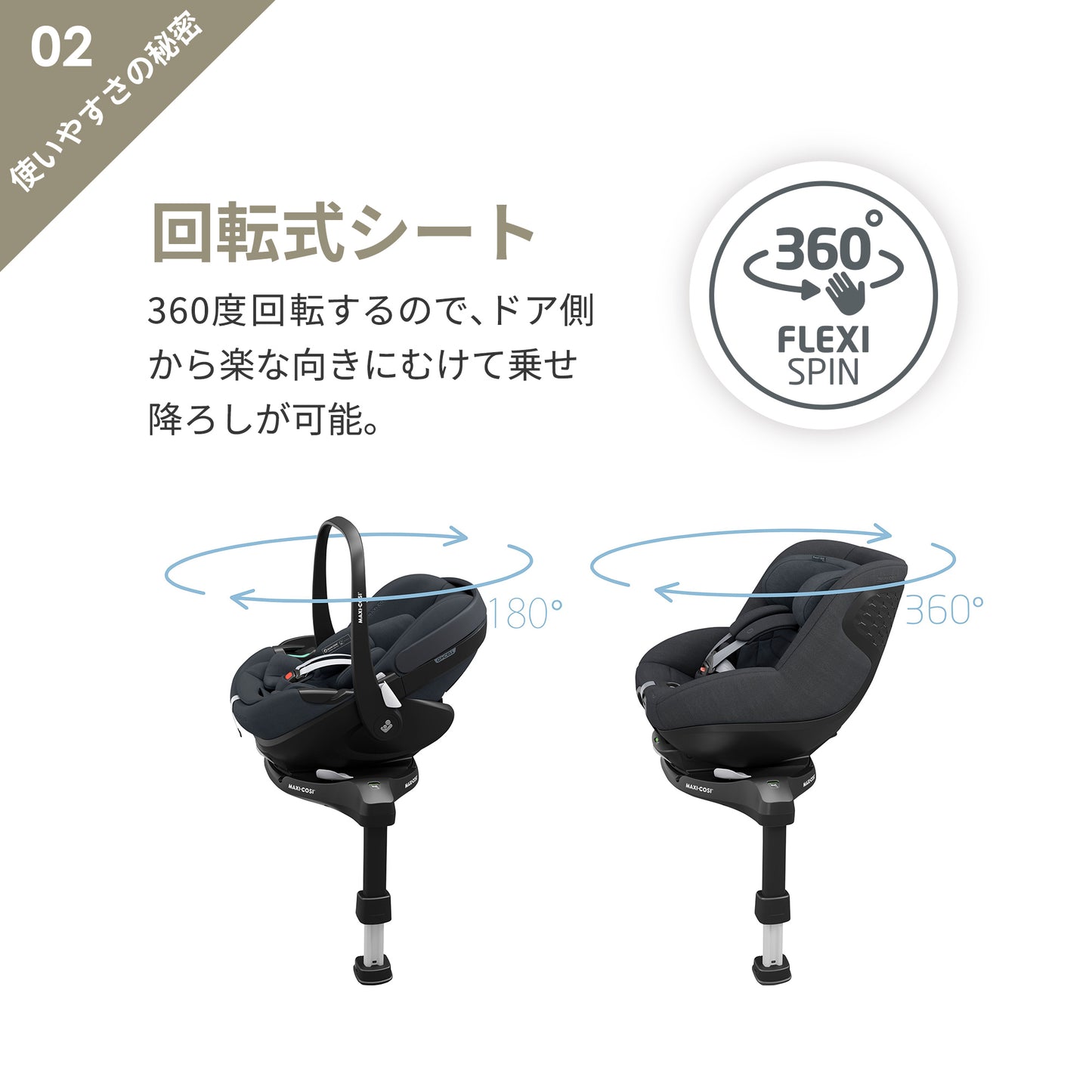 マキシコシ　FAMILYFIX 360 PRO　車載ベースメント 単品