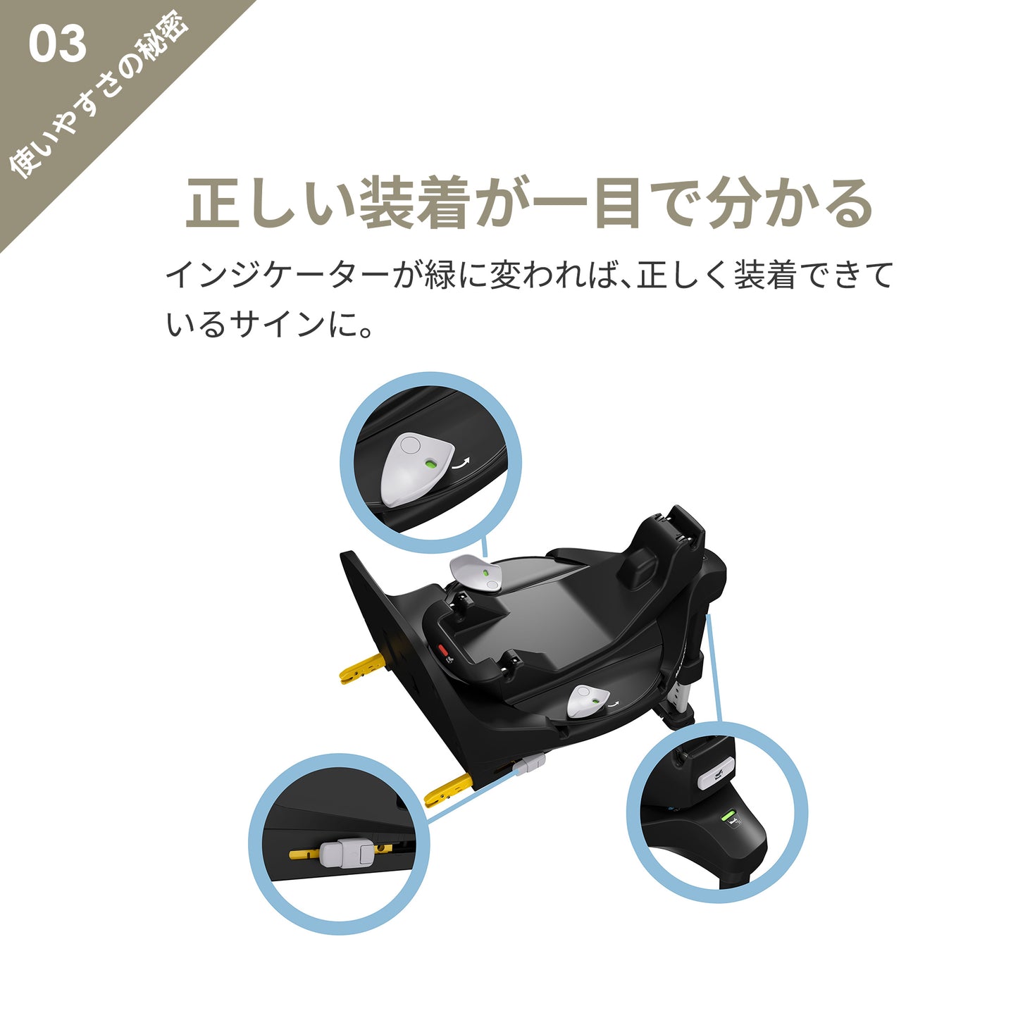 マキシコシ　FAMILYFIX 360 PRO　車載ベースメント 単品