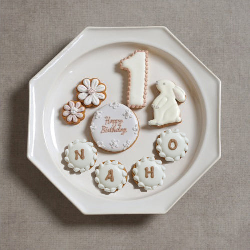 バースデーアイシングクッキーセット　うさぎ◎　/ 名入れ