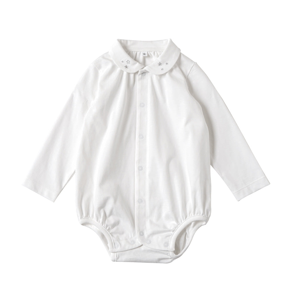 star刺繍ボディ　ホワイト 60cm・70cm・80cm