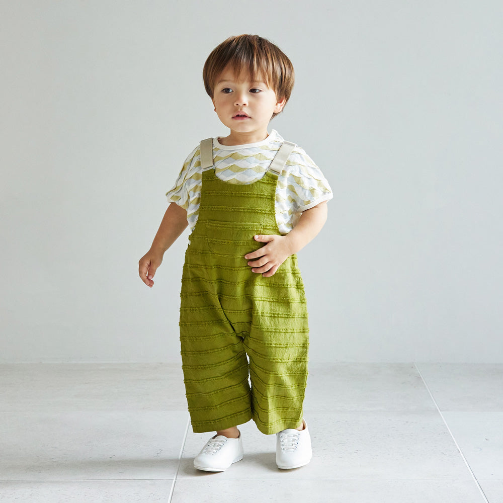 ゴムサロペット グレー 70-80cm