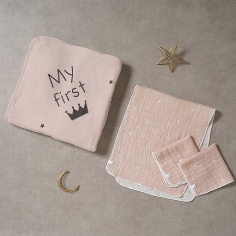 アニバーサルタオル&沐浴ガーゼ・ハンカチ / 出産祝い