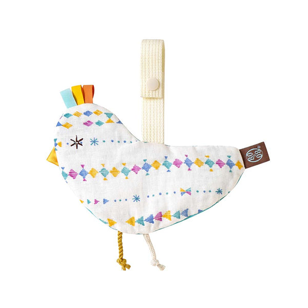 カシャカシャおもちゃNo.シロクマカロン（ブルー） カシャカシャおもちゃNo.シロクマカロン（ブルー）