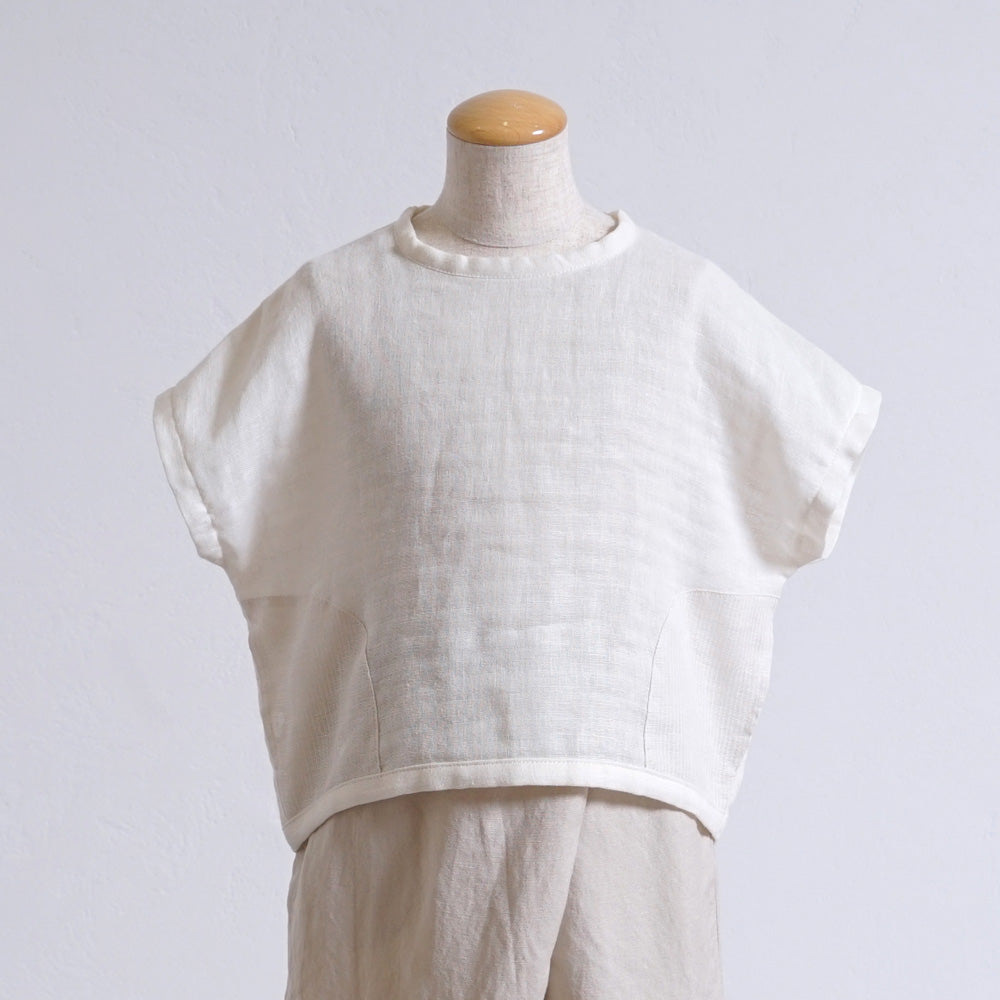 ふっくらポケットシャツ ホワイト 80cm・90cm・100cm