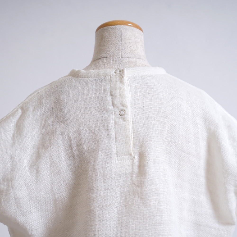 ふっくらポケットシャツ ホワイト 80cm・90cm・100cm