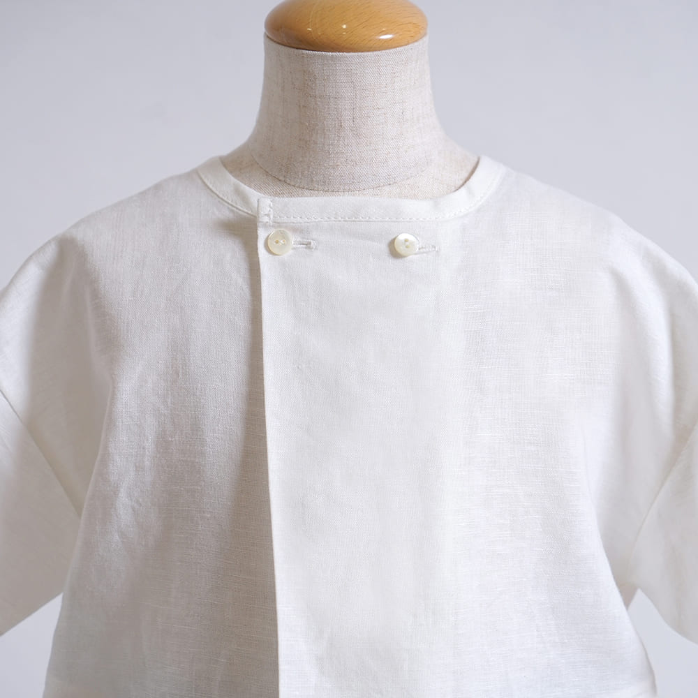 コクーンシャツ オフホワイト 70-80cm・80-90cm・90-100cm