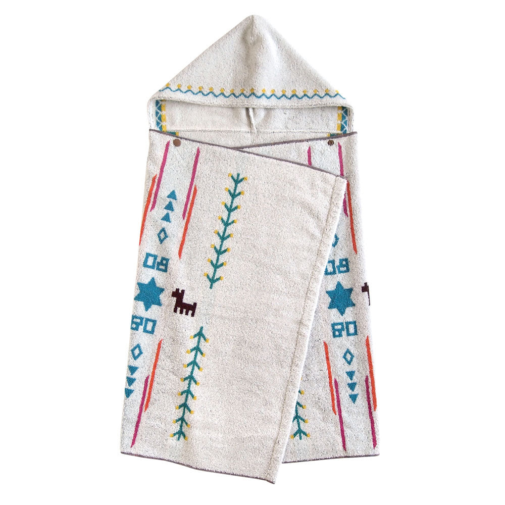 ベビーからキッズまで使えるバスポンチョ