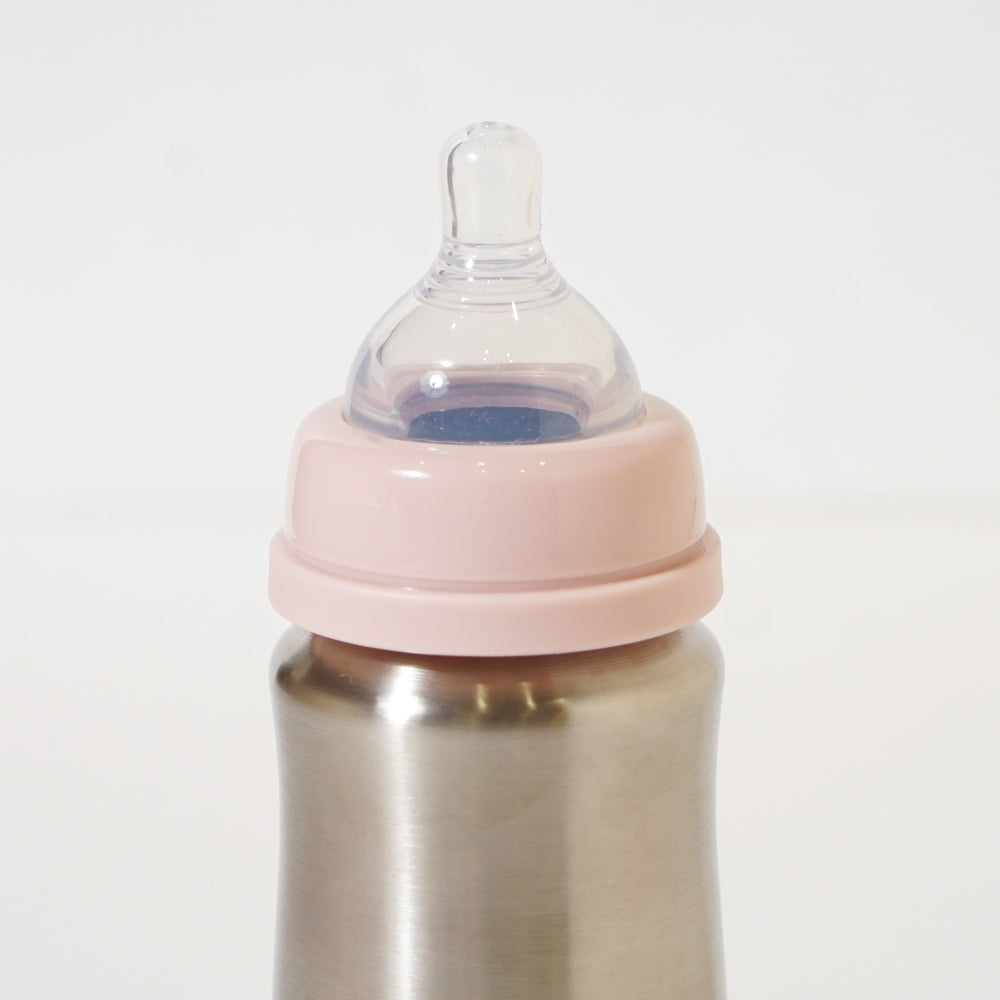 mamamanma(マママンマ)　ベビーボトル シェルピンク  哺乳瓶　水筒