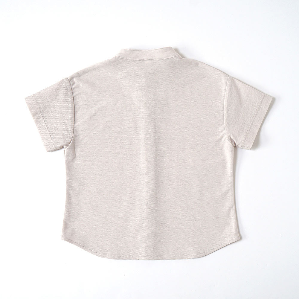 雲ポケットシャツ　グレー 80cm・90cm・100cm・110cm