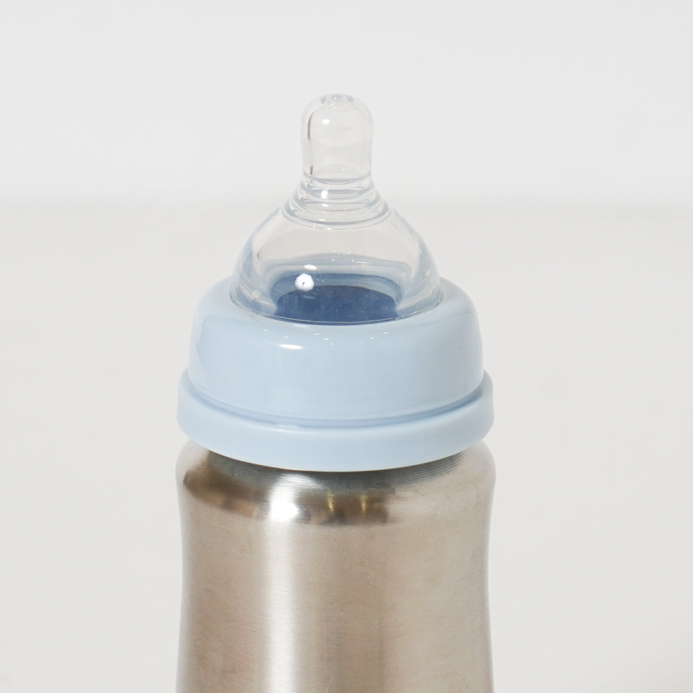 mamamanma(マママンマ)　ベビーボトル パウダーブルー 哺乳瓶　水筒