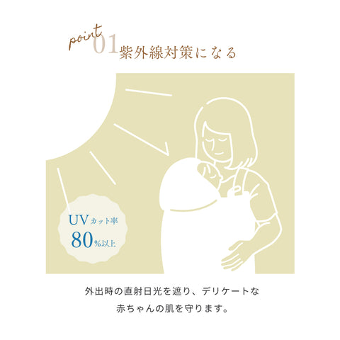 UVママケープ　紫外線対策